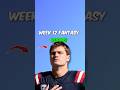 Week 12 Fantasy Booms