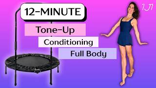 12-Minute Rebounder Tone-Up Workout | Strength, Flexibility, Cardio & Energy Boost screenshot 4