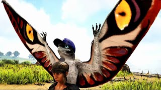 ARK Lost Island #7 – Sinomacrops Evcilleştirdim!  (Uçuş Artık Çok Kolay!)