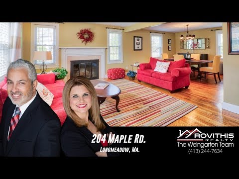 204 Maple Rd., Longmeadow, MA home video tour