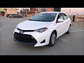 2017 Toyota Corolla LE Review & Tour