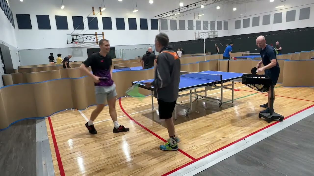 Table Tennis Training with Coach Gary Fraiman & Page Harris @ STTC (The Return of Dignics 09C)
