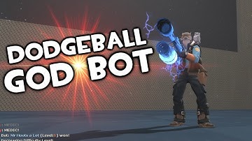 TF2 - 32 Players VS One Dodgeball Bot?