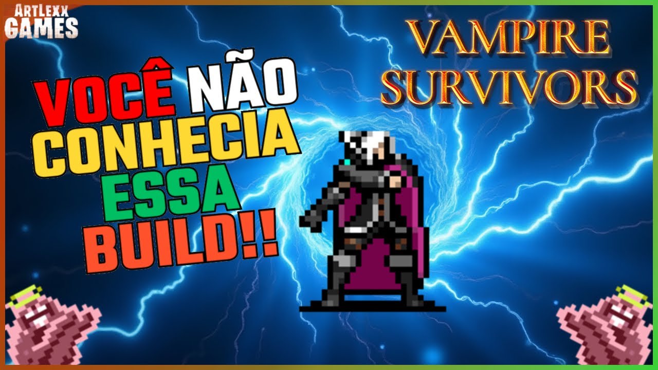 #21 - A BUILD MAIS QUEBRADA do Vampire Survivors (você limpa qualquer fase)