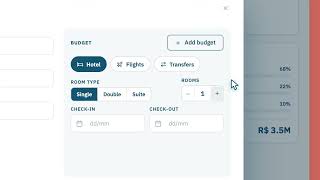 Set up your event in seconds