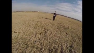 First crash with the Tricopter V3