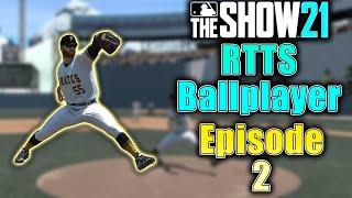 Goose Bronson Is A TWO WAY PLAYER! | MLB The Show 21 | Road To The Show Gameplay #2