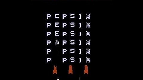 Pepsi Invaders - Coke Wins (Atari 2600) - Vizzed.com GamePlay