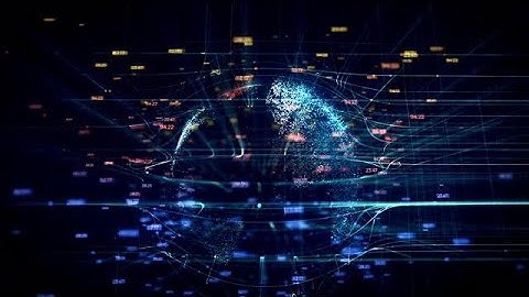 Globe & Numbers Stock Motion Graphics