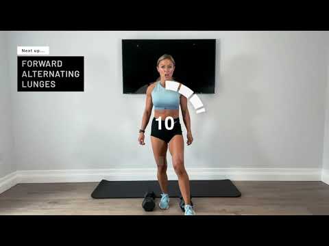 10 Min Full Body Dumbbell Workout At Home