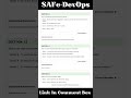 Scrum SAFe-DevOps Exam Questions | SAFe DevOps Practitioner (SDP) 6.0 Exam