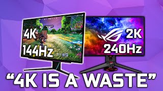 Is 4K a Waste? - 1440p vs 4K Monitors