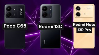 Poco C65 vs Redmi 13C vs Redmi Note 13R Pro by XPhone 24 views 5 months ago 3 minutes, 44 seconds