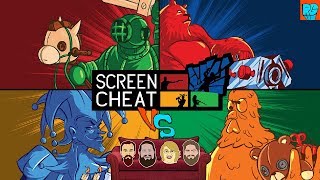 Clue Without Eyes: Couch Co-Op VS: Screencheat Gameplay