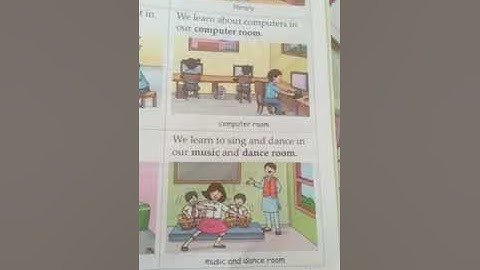 std 1 evs chapter 15 our school explain