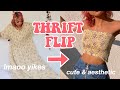 SUMMER THRIFT FLIP | ugly to cute clothing !!
