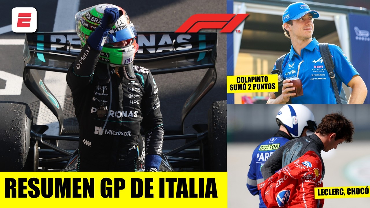 ►Histórica victoria de Kimi Antonelli en Monza: largó último y ganó