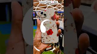 iPhone 15 Wrap Custom Flower Skin #gadgify_elite #tirupur #trending #viral #trendingshorts #short