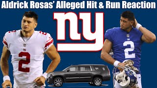 Aldrick Rosas Alleged Hit & Run Reaction