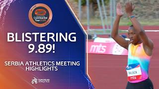 ⚡9.89 100m 🇿🇦 | HIGHLIGHTS | Serbia Athletics Meeting 2026