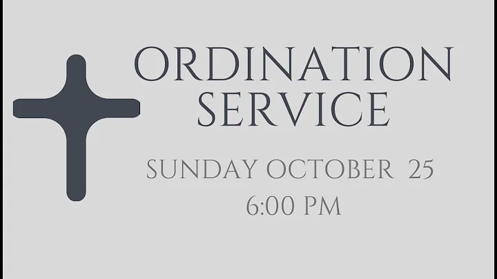 Ordination Service - Jamon Wilson