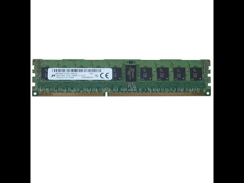 MT18KSF1G72PZ-1G6E1FE Micron 8GB PC3-12800 DDR3-1600MHz ECC Registered Memory #MT18KSF1G72PZ1G6E1FE