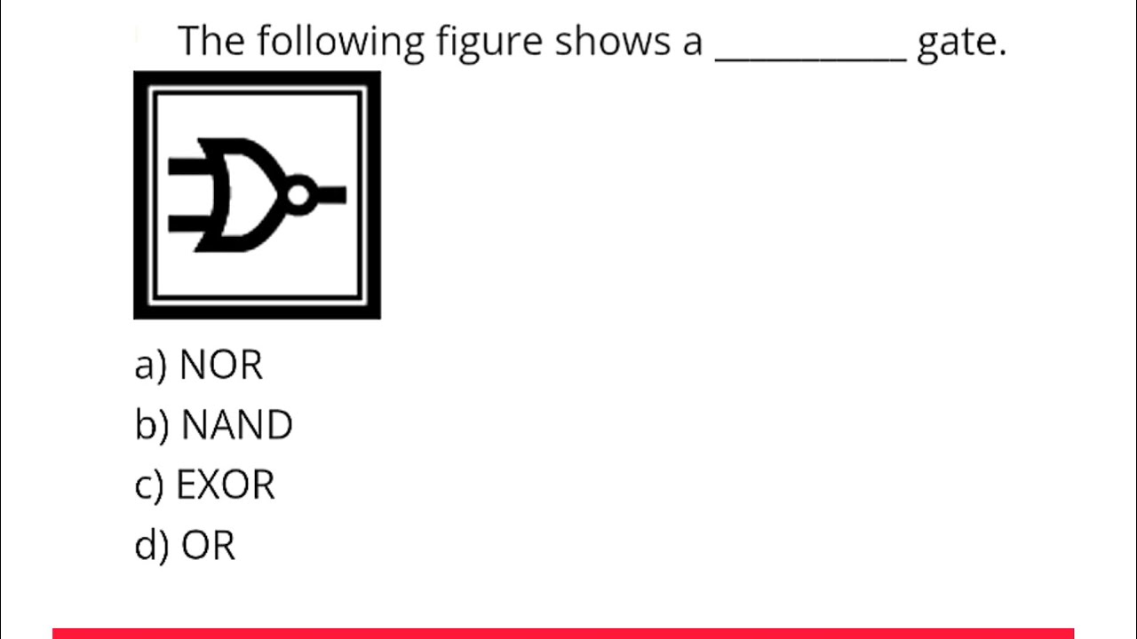 Universal Gates MCQ Questions for JOAIT, JOA Accounts, Banking, Clerk, TGT, Patwari, Sub-inspector..