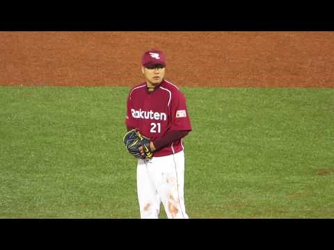 6月13日神宮球場にて、力投した釜田佳直投手