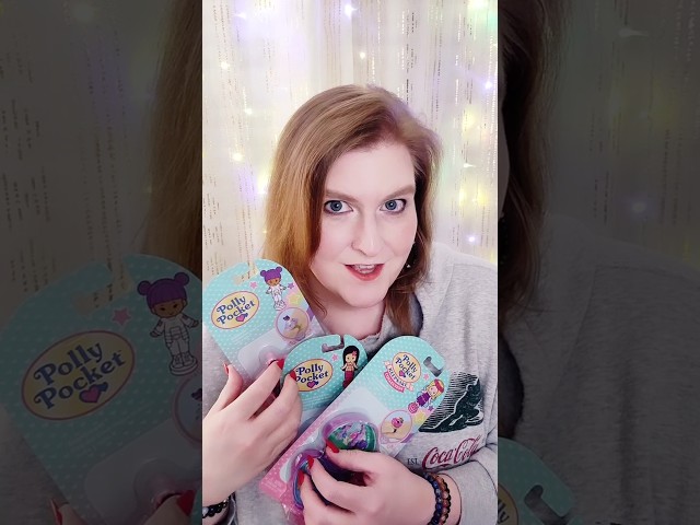 New Polly Pockets! #shortsasmr #asmrtapping #asmr #pollypocket #toys