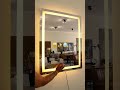 ESPELHO TOUCH LED #achadinhos #espelho #espelhodecorativo