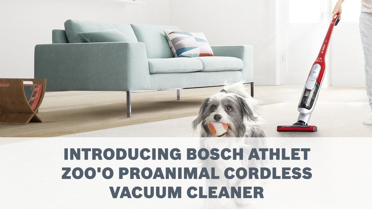 Introducing Bosch Athlet Zoo'o ProAnimal Cordless Vacuum Cleaner YouTube