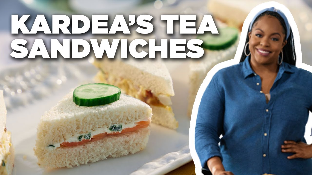 Kardea Brown Makes Southern Tea Sandwiches with Nancy Fuller | Delicious Miss Brown | Food Network