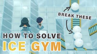 How To Solve The Ice Gym Snow Ball Puzzle Pokemon Brilliant Diamond Bdsp
