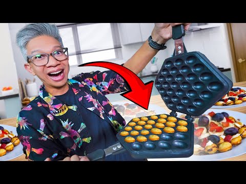 Cara Membuat Egg Waffle