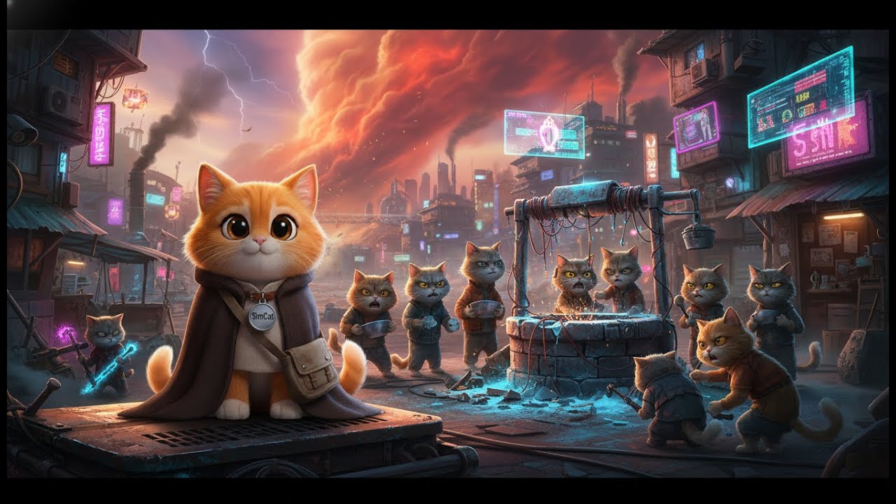 Ai cat story The story of SimCat, a traveling cat who arrives at a dilapidated cat slum. Life