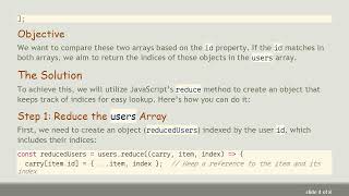 How to Compare Object Arrays in JavaScript and Find Indices