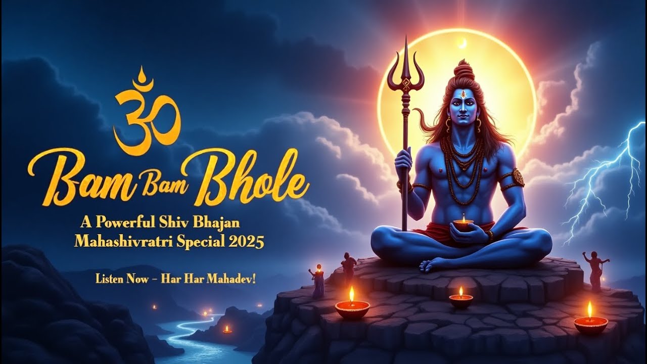 🚩 Bam Bam Bhole - Powerful Shiv Bhajan 2025 | Mahashivratri Special | Shiv Shankar Ki Bhakti