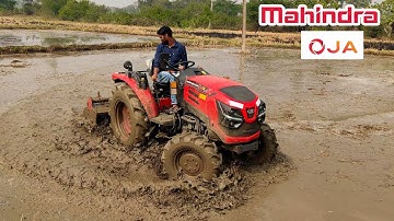 Mahindra Oja 3140 40 hp 4wd Demo in mud