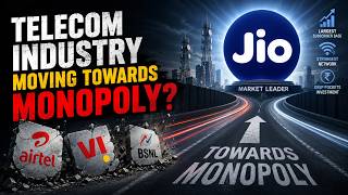 MONOPOLY IN TELECOM INDUSTRY #jio #airtel #vodafone #telecom #telecommunications #trending #ambani