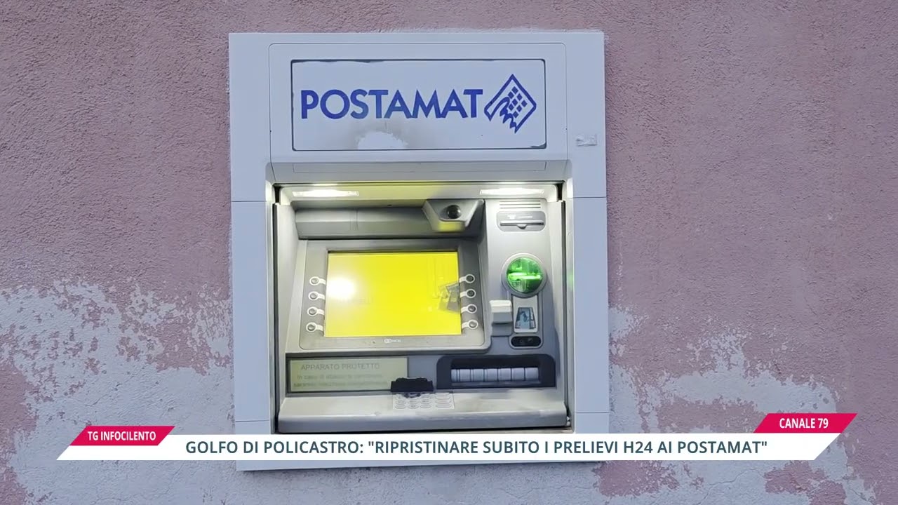 Poste italiane, Pierro: "Ripristinare subito i prelievi H24 nel Golfo di Policastro"