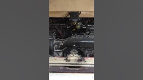 Vw type 4 engine starting from cold