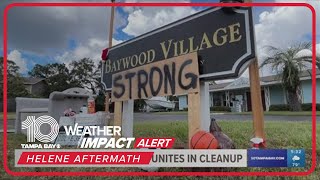 'We're family now': In Palm Harbor community ravaged by Helene, neighbors support each other