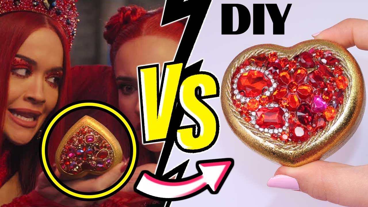 ❤️DIY: ¡Un vistazo al futuro! Hago el ESPEJO de La Reina de Corazones de los Descendientes 4! ❤️