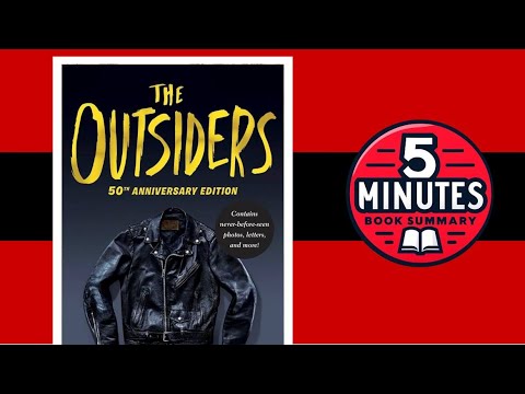 The Outsiders by S.E. Hinton | 5 minutes book summary - YouTube