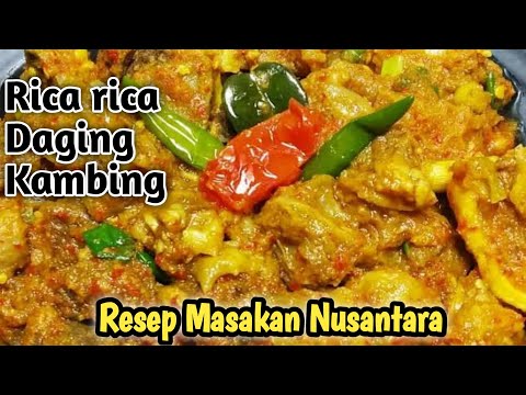 Resep Bumbu Rica Rica Daging Kambing