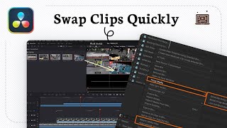 How to replace clips in DaVinci Resolve (Timeline Edit)