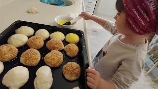Meli̇nay Chef Oldu. Puf Puf Poğaça Yapti.