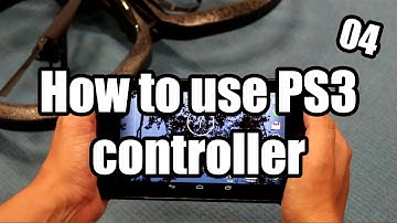 EP04 - How to use PS3 controller with AR.Drone and flight test