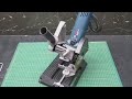 Best reliable Angle grinder stand assemble | DIY projects #diy #diytools #drillingtools