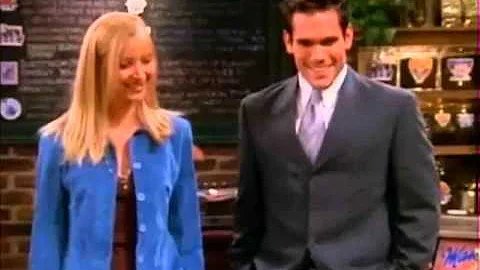 Monica, Chandler and Phoebe find a guy for Rachel ...